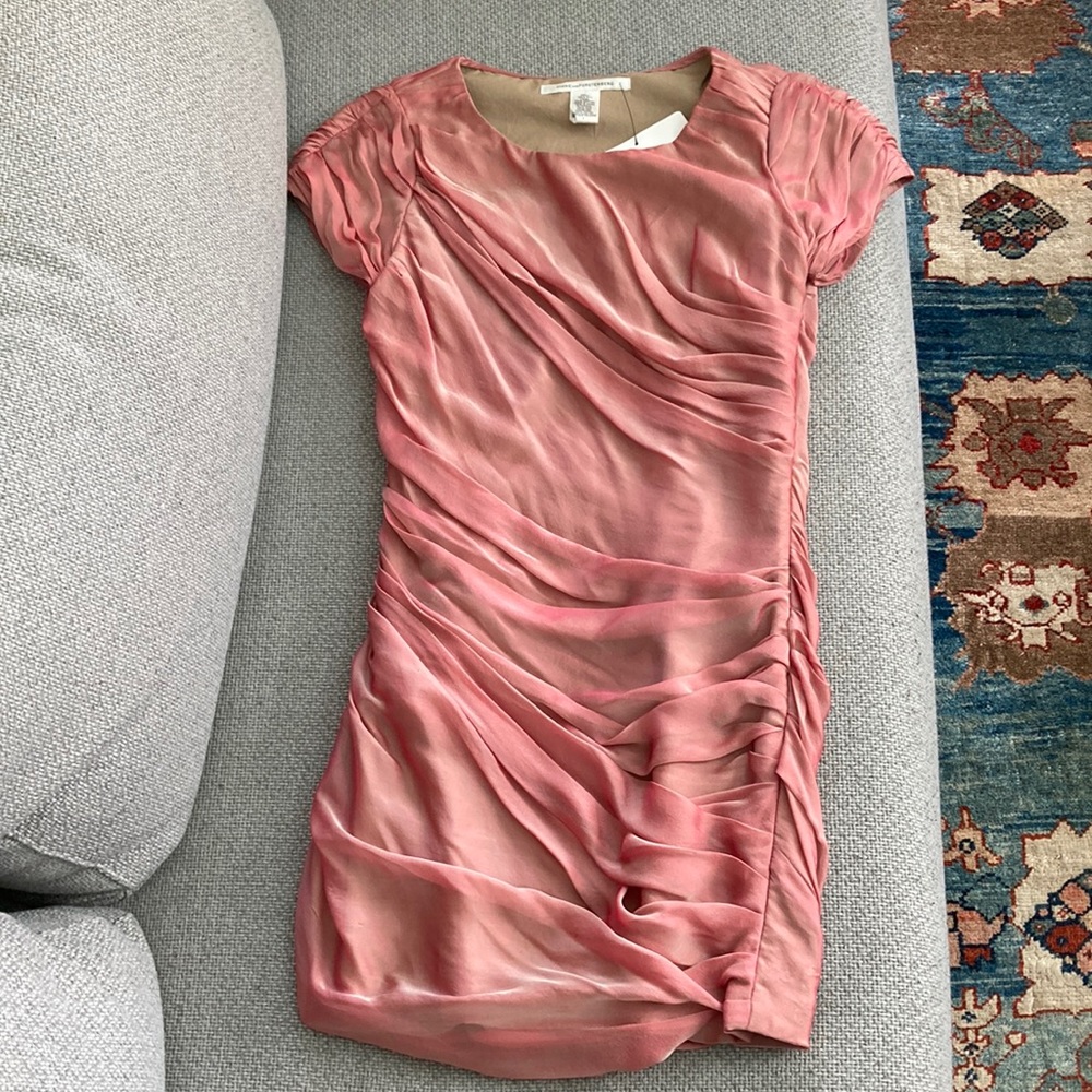 Diane von Furstenberg silk minidress